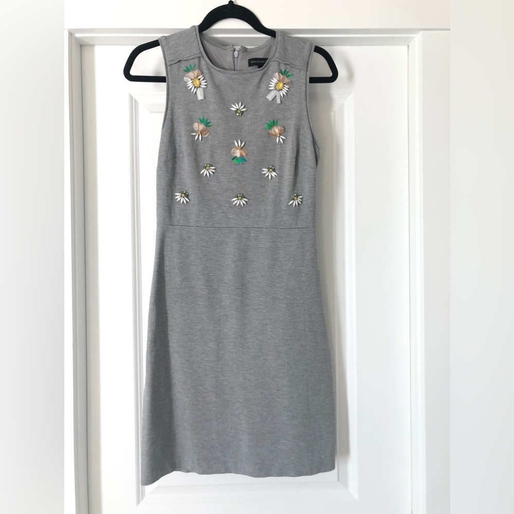 Banana Republic Embelished Sheath Dress Size 0